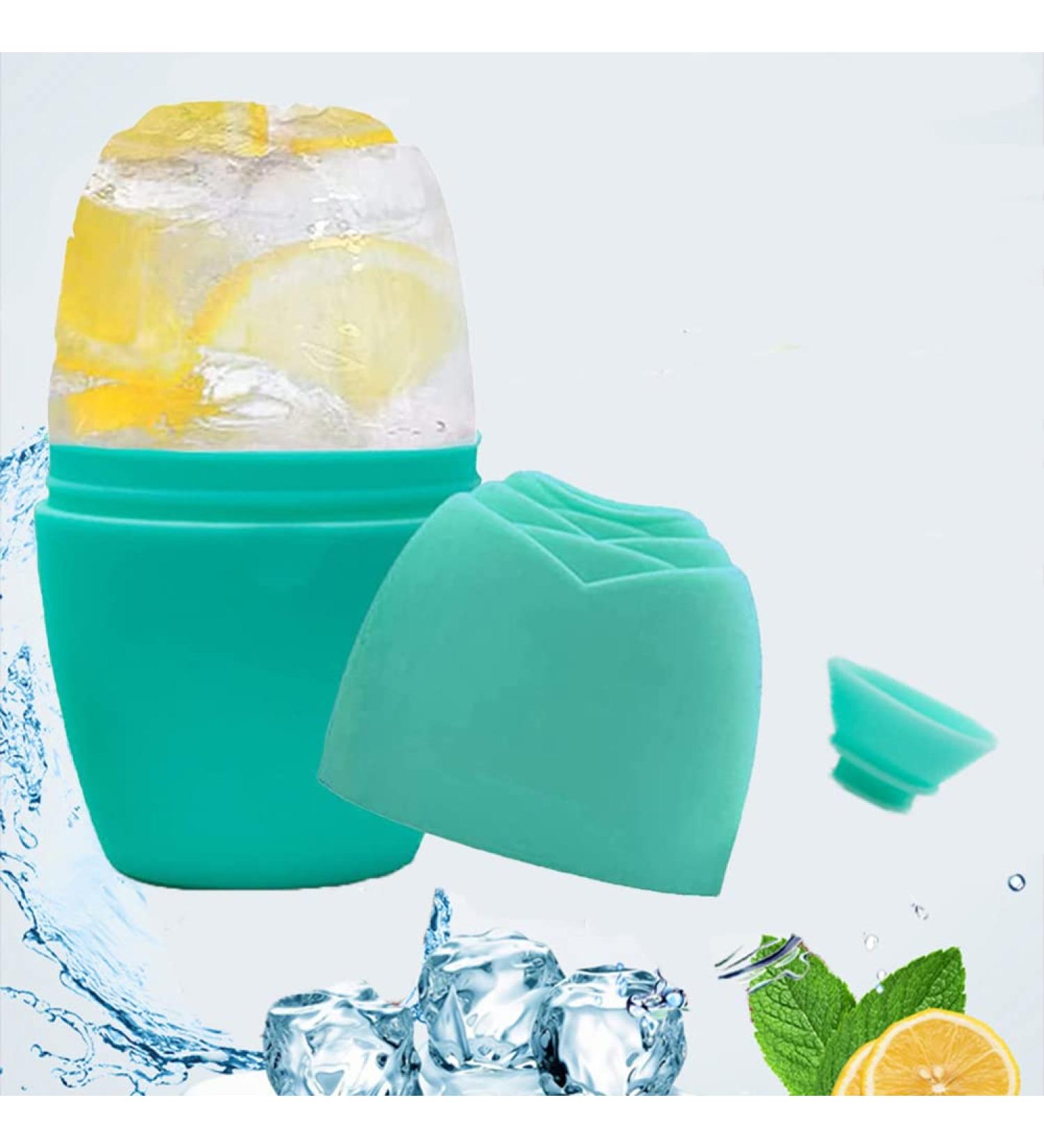 Ice Face Roller Ice Roller for Face and Eyes Face Ice Roller for Eye Puffiness Brighten & Tighten Skin Icing The Skin Remove Fine Lines Shrink Pores Enhance Skin Elasticit - Black (Green) - Buy Online on SooperMarket.com