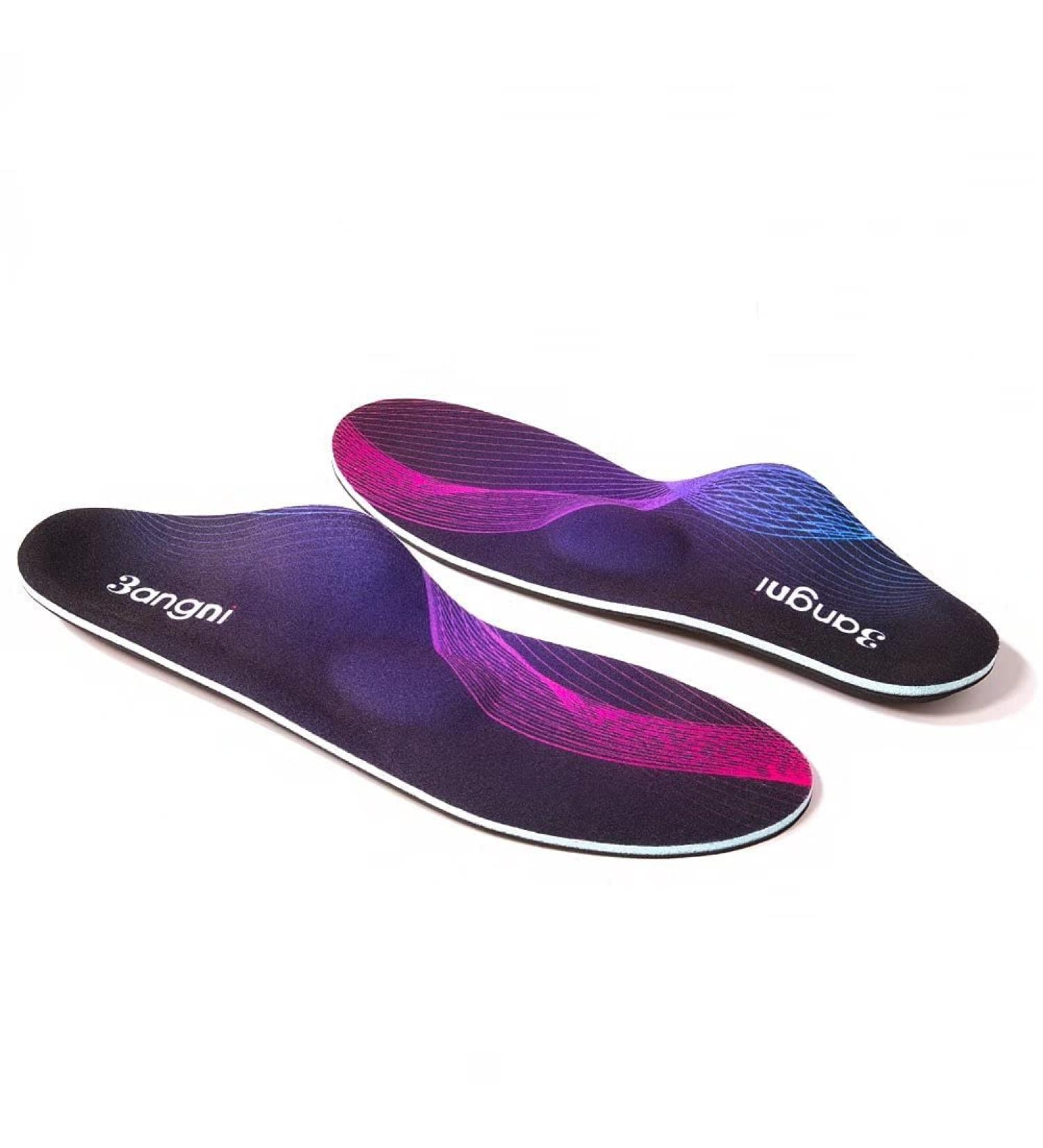 3angni Orthopedic Insoles for Flat Feet - Heel Spur & Plantar Fasciitis Relief | EU Size 47-48 | Unisex Comfort Shoe Insoles - Buy Online on SooperMarket.com