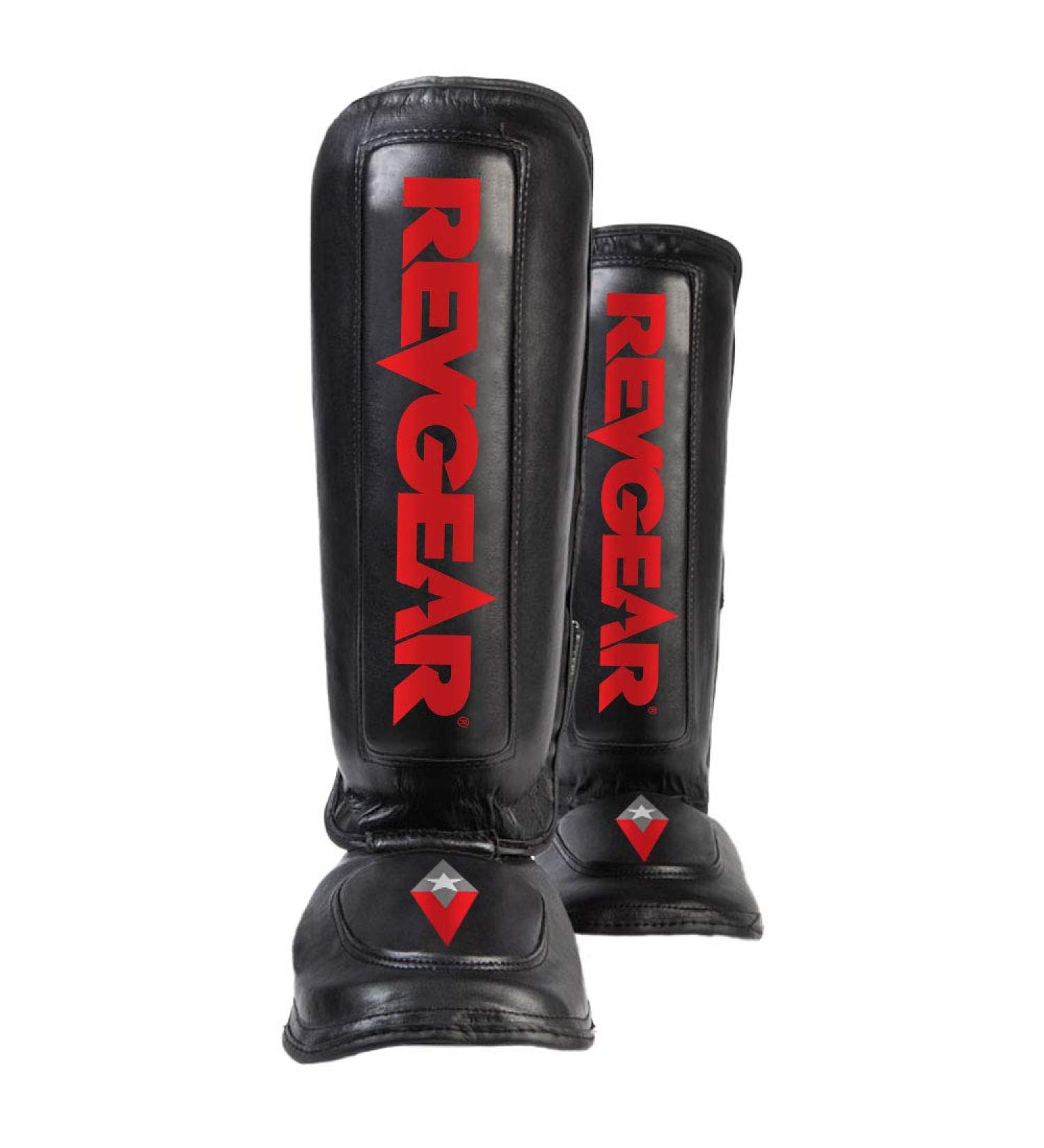 Revgear Defender Gel Heavy Hitter Shin Guards - Extra Comfort & Protection - Pre-Curved Design - Large Size - Buy Online on SooperMarket.com