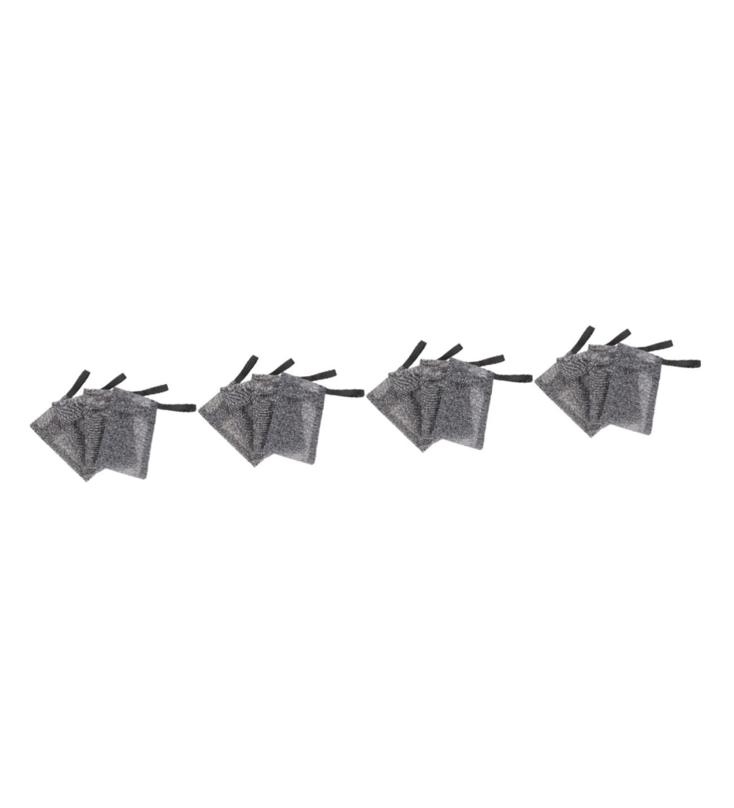 Healeved 16 Pcs Soap Soap Bar Soap Saver Soap Drawstring Foam Soap Nylon Fiber Grey - Buy Online on SooperMarket.com