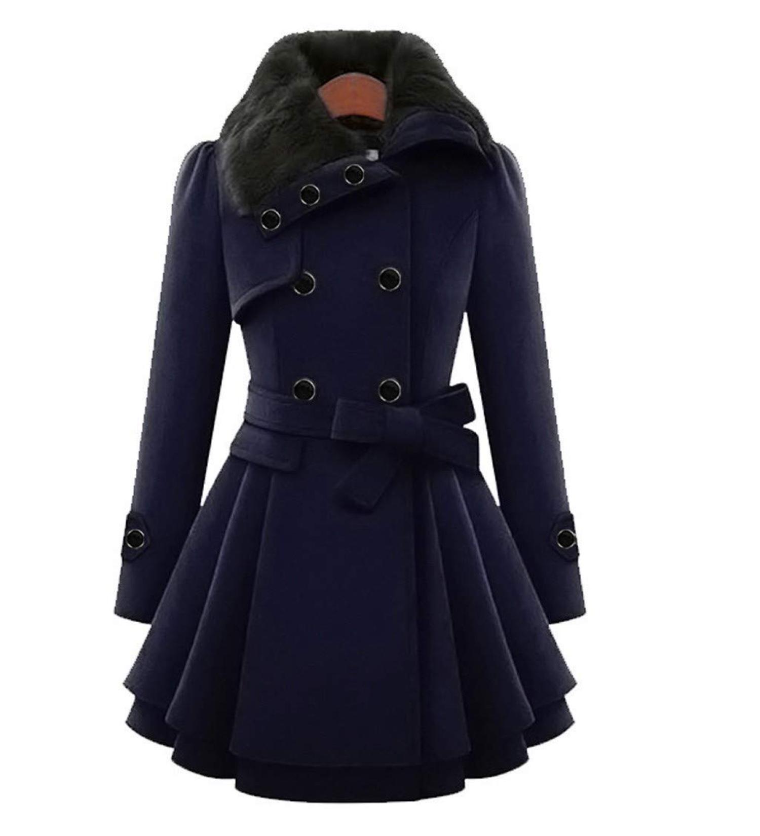 Rytejfes Women's Long Teddy Jacket - Stylish Quilted Winter Coat & Plush Outdoor Transition Jacket - Buy Online on SooperMarket.com