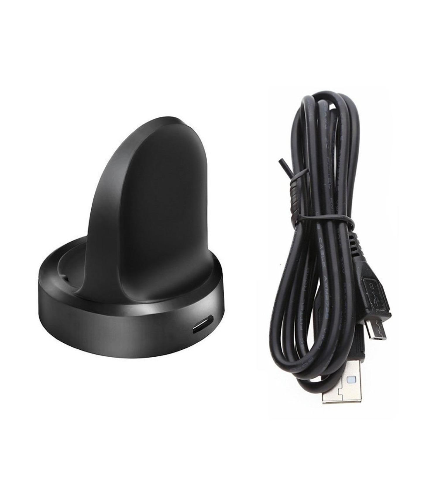 Emilydeals for Gear S3 Charger  Gear S3 Charging Cradle Dock for Samsung Gear S3 Classic/Frontier Smart Watch (Black) - Buy Online on SooperMarket.com