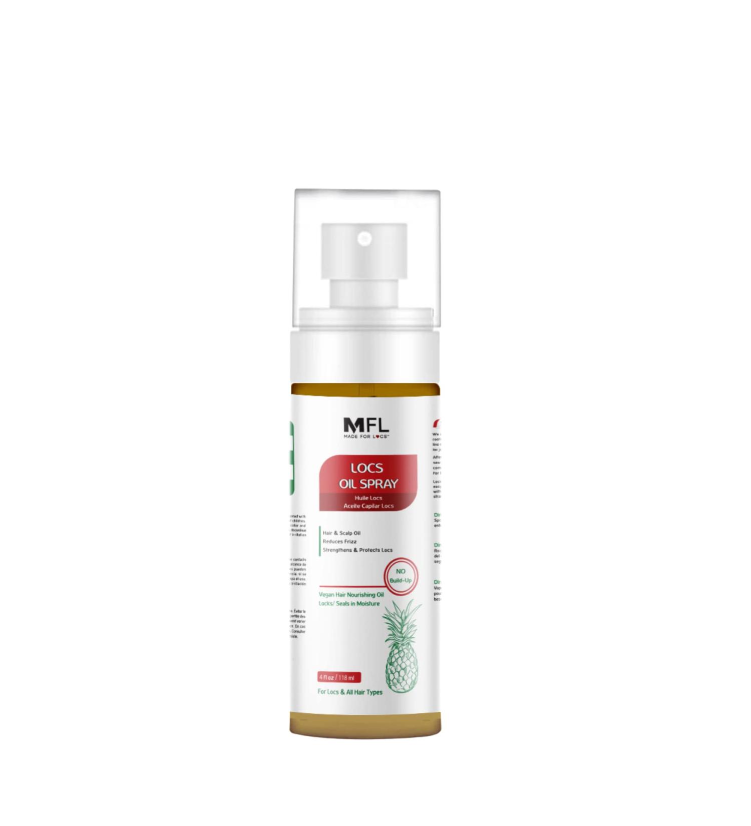 Locs Vegan Oil Spray Natural & Vegan Haircare Solution - Buy Online on SooperMarket.com
