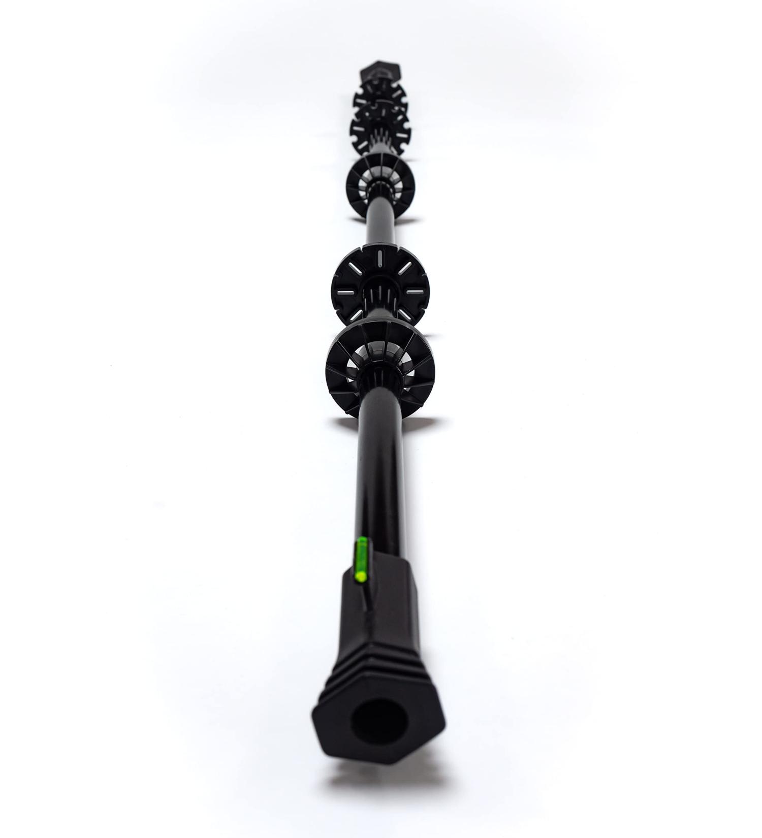 Black Rhino Blowguns Khaos 2 Professional Hunting Blowgun - 4ft .625 Caliber 1-Piece Design with 40-Piece Dart Kit - Anodized Black - Buy Online on SooperMarket.com