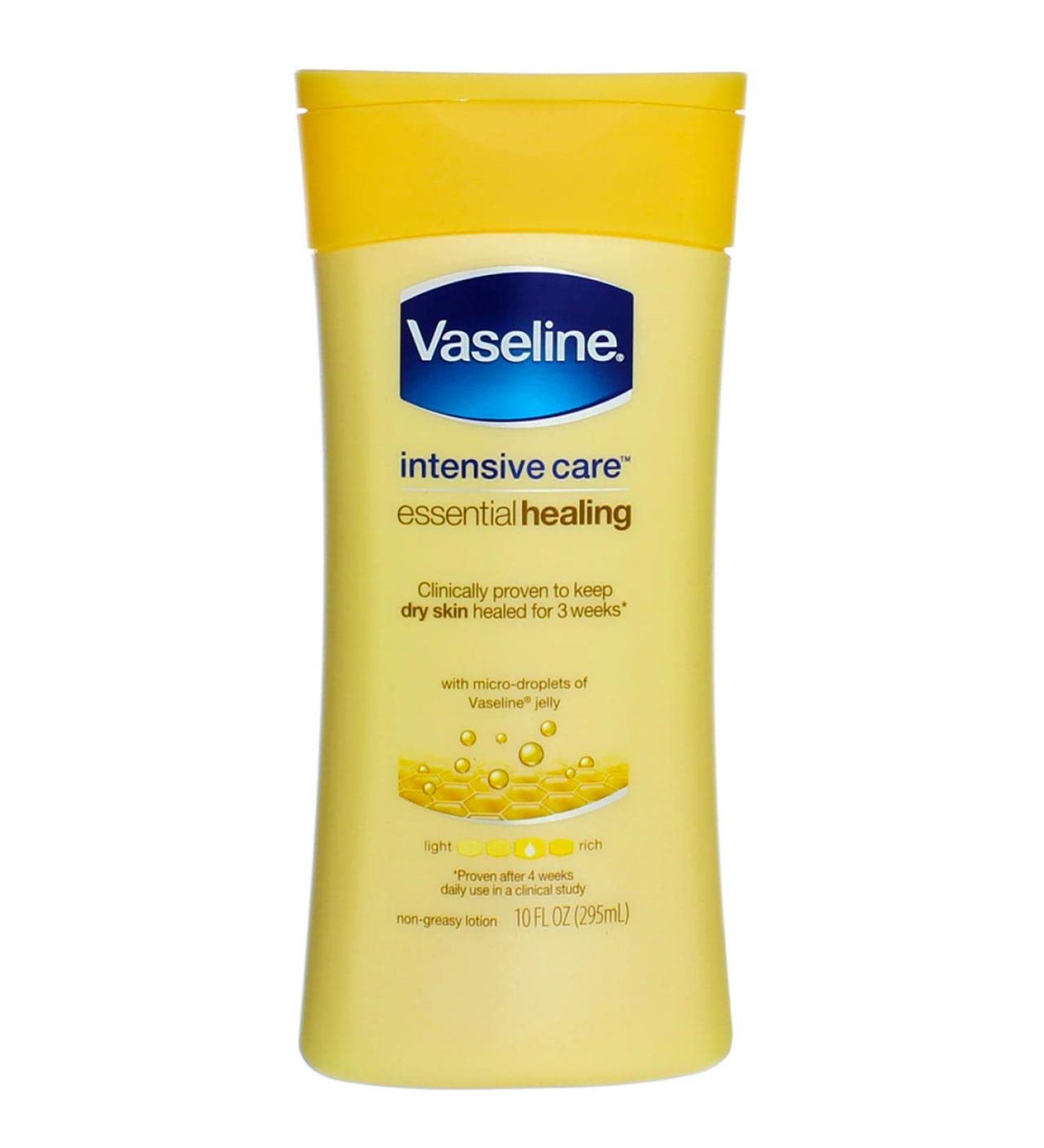 Vaseline Intensive Care Essential Healing Lotion 10 Oz - Long-Lasting Moisture for All Skin Types | Shop Internationally - Buy Online on SooperMarket.com