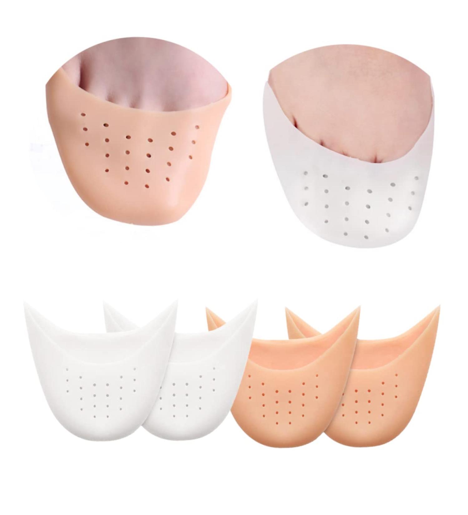 Anneome 2 Pairs Silicone Gel Block Heel Toe Enhancers for Women - Dressy Pointed Toe Inserts & Protectors - Buy Online on SooperMarket.com