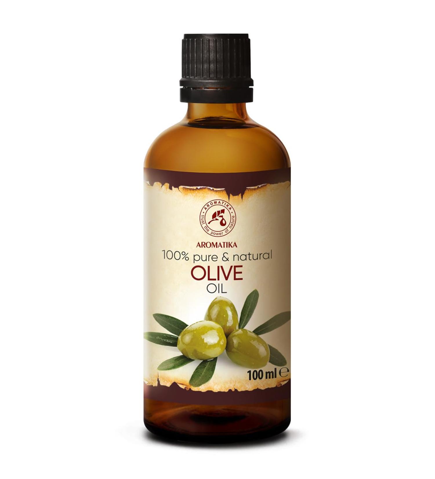 Extra Virgin Olive Oil 100ml - Cold-Pressed Pure Oil from Spain for Face Hair Skin & Nails - Best for Massage & Body Care - Buy Online on SooperMarket.com