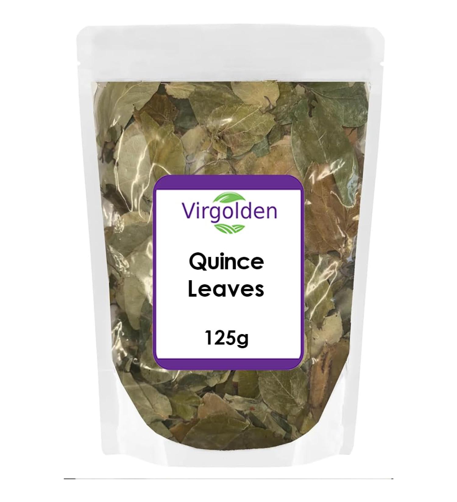 Virgolden Quince Leaves 125g - Premium Quality for Culinary and Medicinal Use - Buy Online on SooperMarket.com