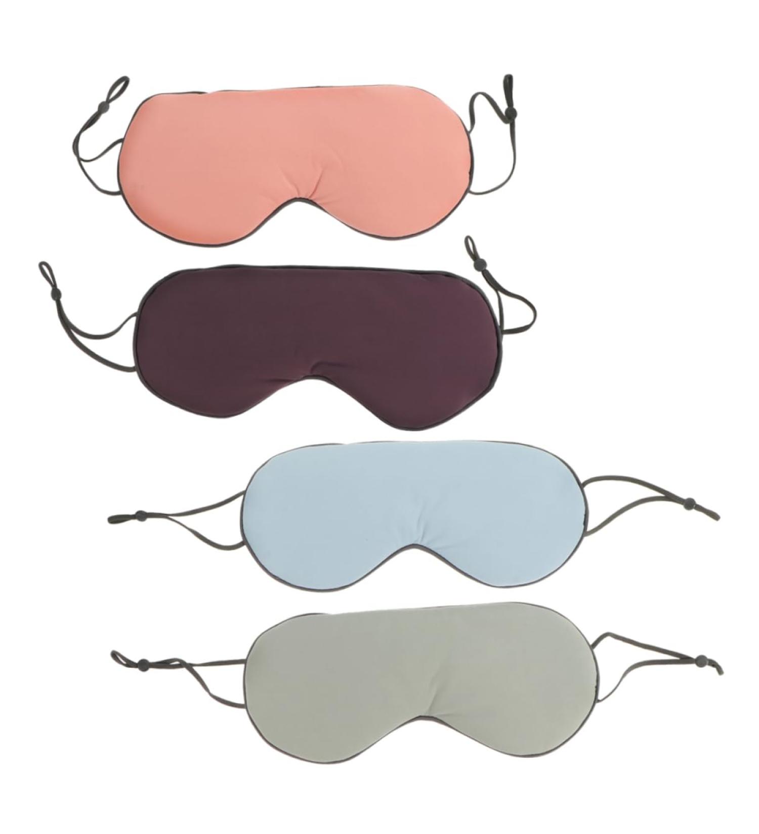 Hemoton Double Side Kid Sleep Mask - 4pcs, Comfortable Eye Goggles for Children, Portable Milk Silk Blindfold for a Good Night's Sleep - Buy Online on SooperMarket.com
