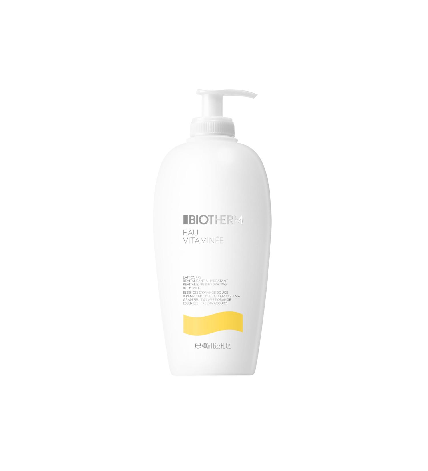 Biotherm Eau Vitaminee Body Milk Moisturising Body Lotion for Women Revitalising Body Milk with Life Plankton Ceramides & Vitamin B5 for a Smooth Skin Feeling 400 ml - Buy Online on SooperMarket.com