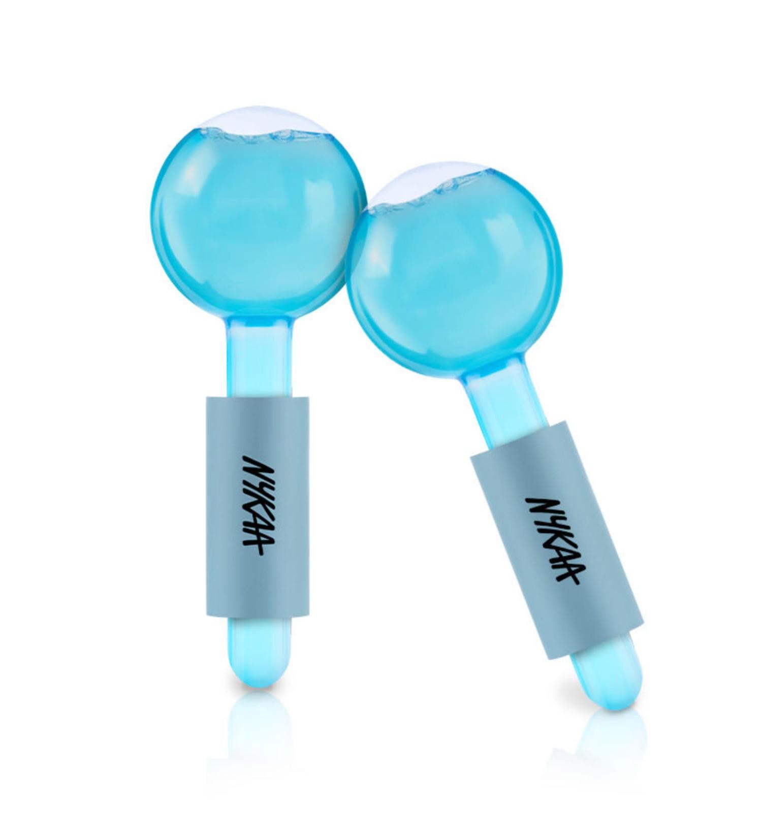 Buy Nykaa Naturals Facial Ice Globes for Puffiness & Wrinkles - Tighten Skin & Reduce Dark Spots - International Shipping Available - Buy Online on SooperMarket.com