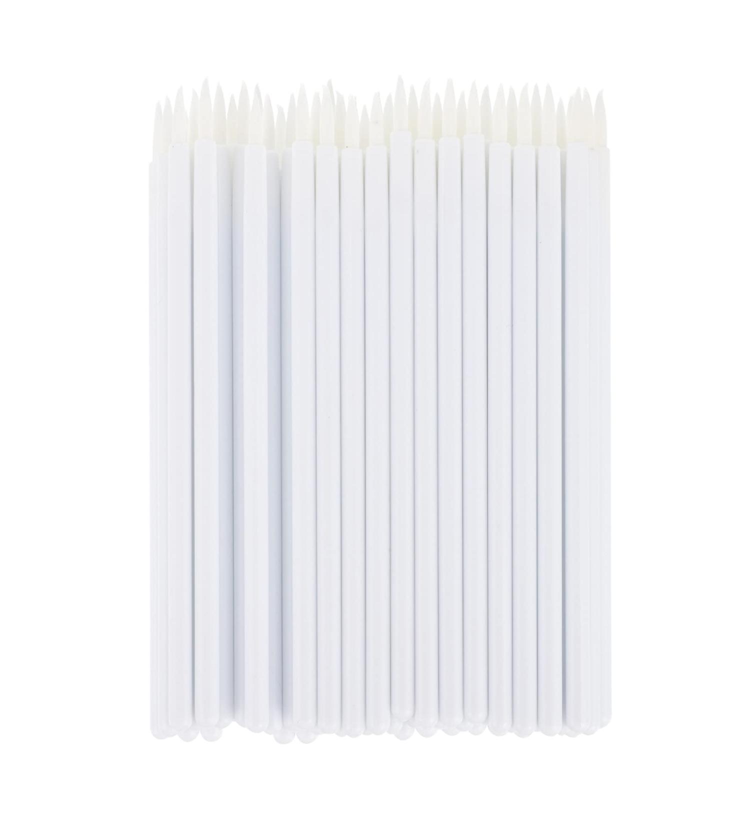 PLAFOPE 100pcs Disposable Eyeliner Brush Makeup Eyeliner Wand Cosmetic Eye Wands Make up Kit White 9x6.5cm White - Buy Online on SooperMarket.com