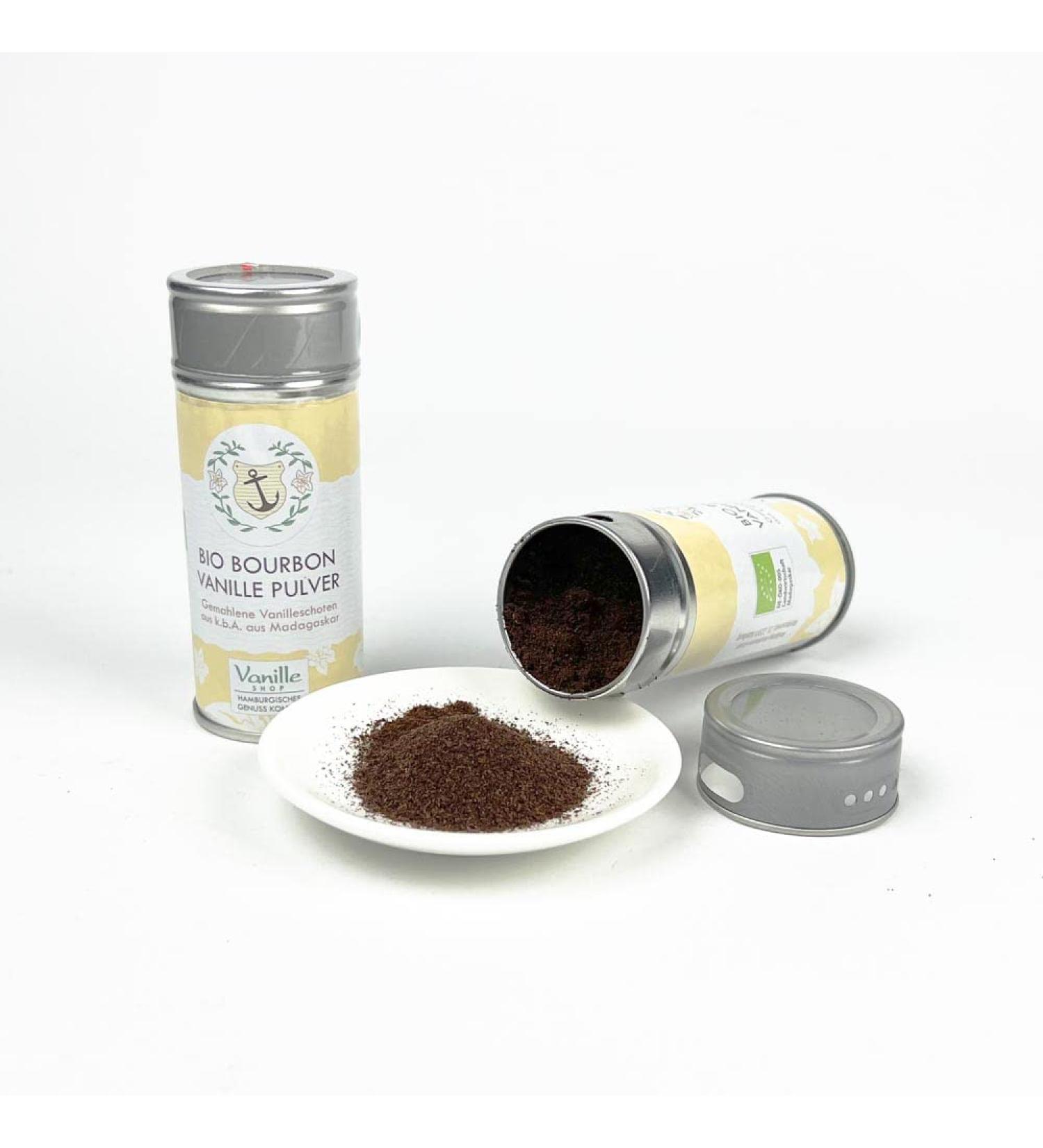 Buy 40g Organic Madagascar Vanilla Powder | Ground Bourbon Vanilla Pods | Pure Aroma for Baking & Cooking | Top-Quality Vanilla - Buy Online on SooperMarket.com