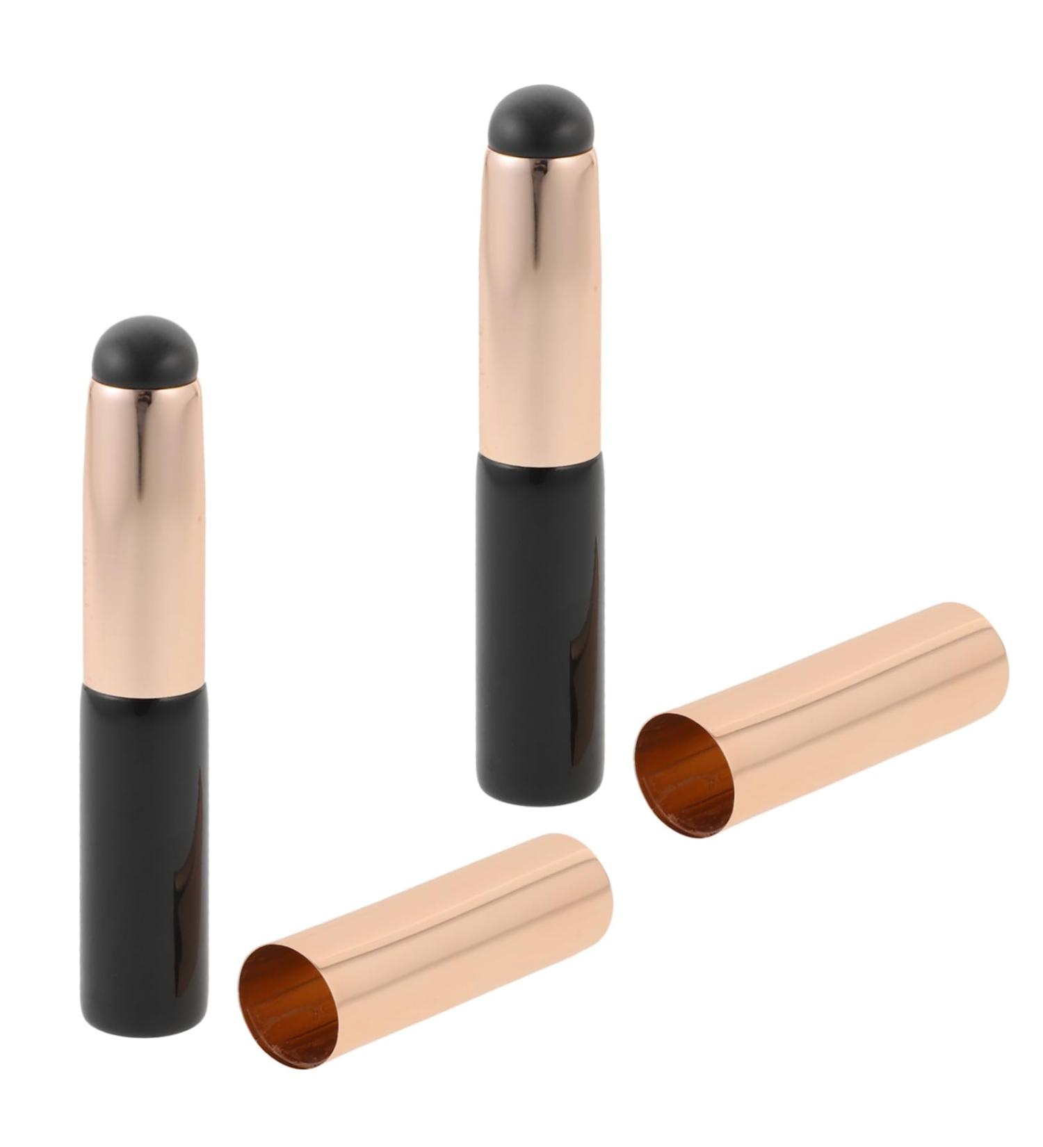 Round Head Silicone Lip Brush for Lipstick & Lip Makeup | Portable Lip Applicator for Women - Perfect Makeup Tool - Buy Online on SooperMarket.com