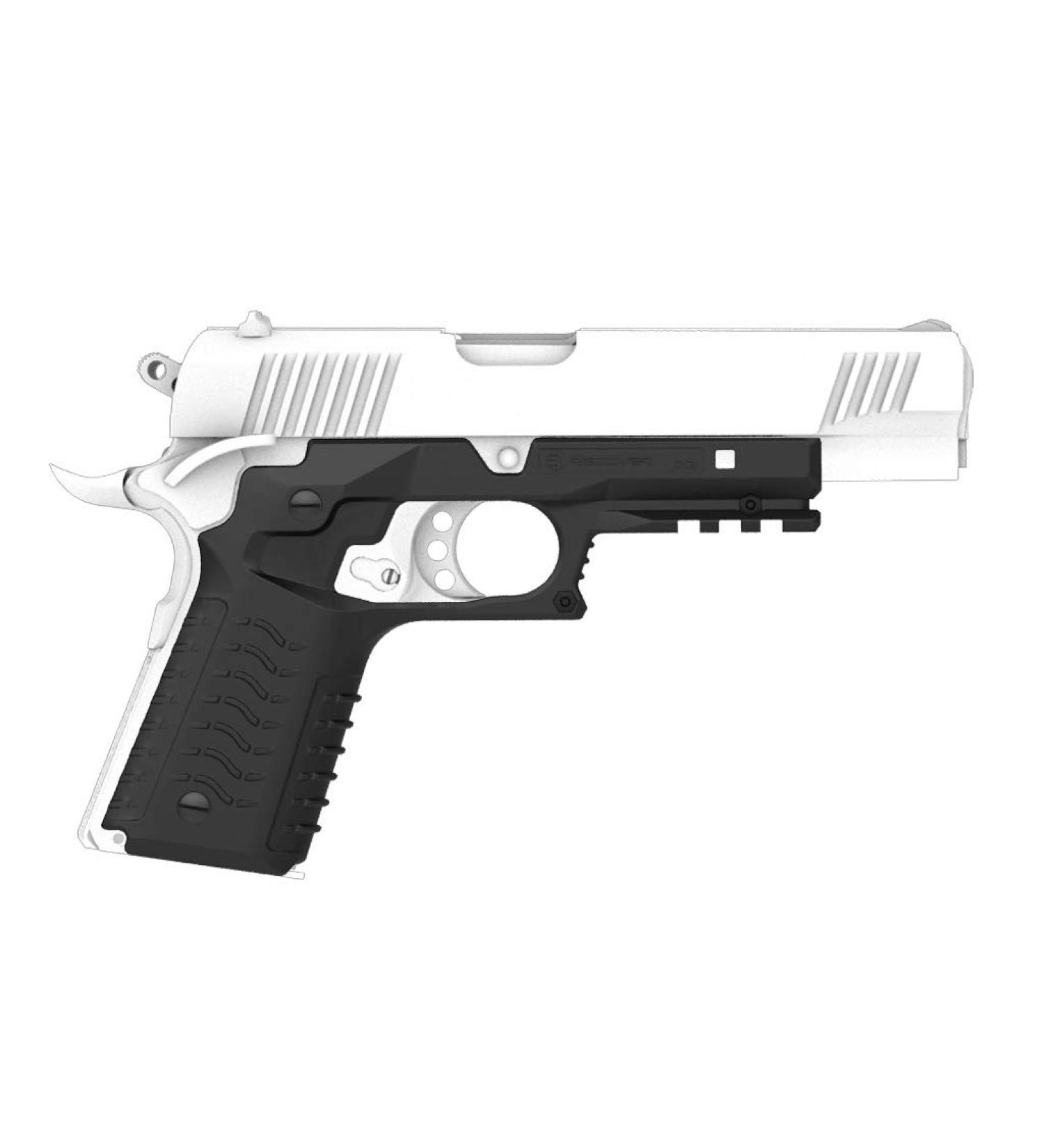 Recover Tactical CC3 H 1911 Grip & Rail System Black - Enhanced Control and Versatility - Buy Online on SooperMarket.com