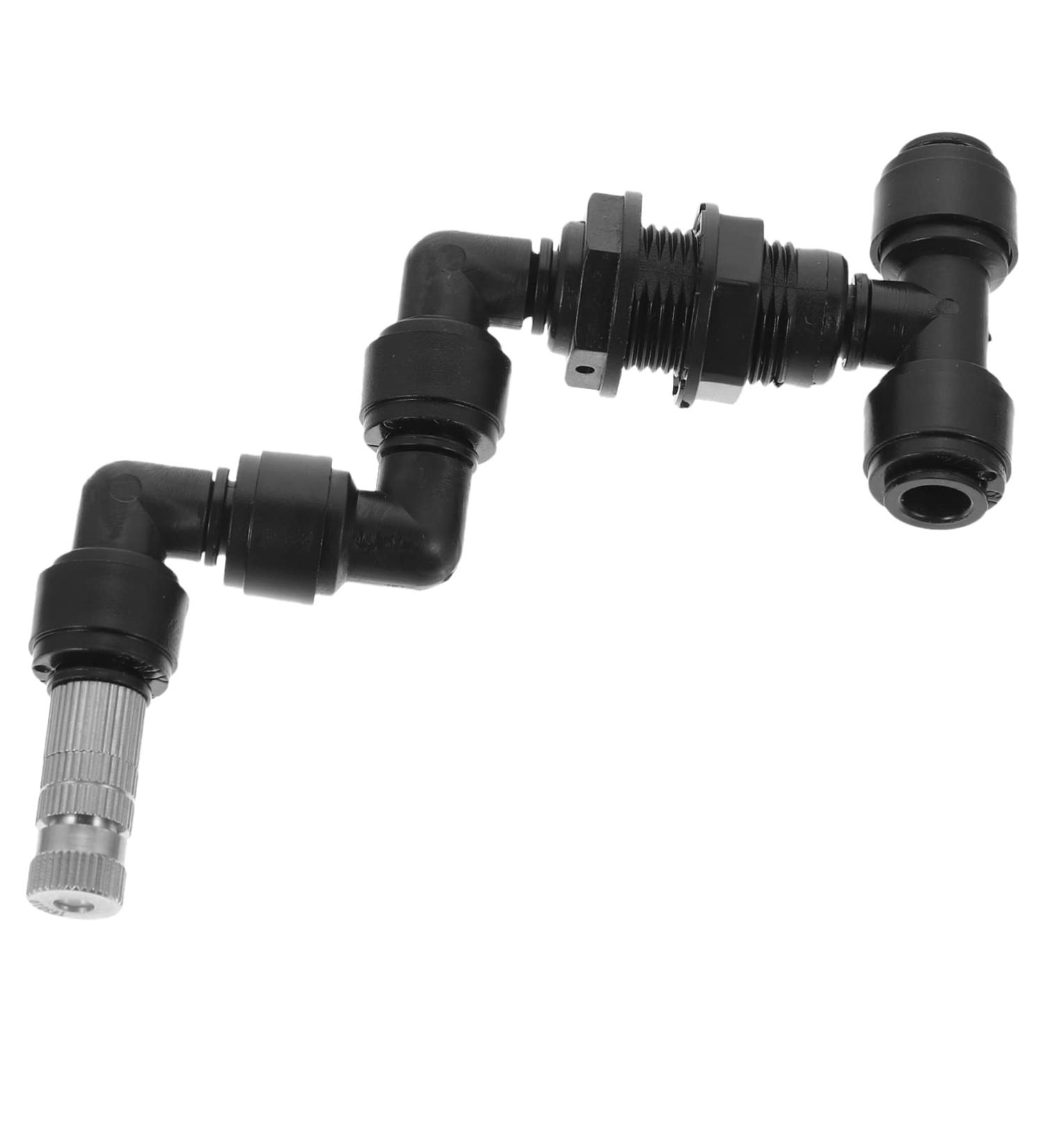 BCOATH 2pcs Reptile Tank Spray Head Reptichip Universal Tools Landscape Spray Nozzle Adjustable Garden Irrigation Nozzle Reptile Mister Automatic Tank Watering Tool Garden Spray Head Pet 10X9X2CMx2pcs Blackx2pcs - Buy Online on SooperMarket.com