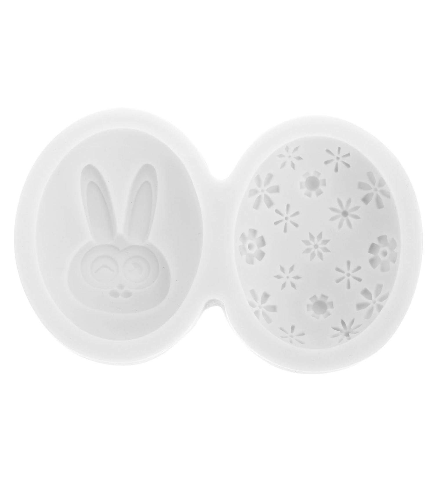 Zerodeko Mold Silicone Baking 3D Chocolate Muffin Resin Casting Crayon Ice Cubes Chocolate Candy Chocolate Shaper Silicone Chocolate Soap Easter Candle Silica Gel Rabbit Decorate - Buy Online on SooperMarket.com