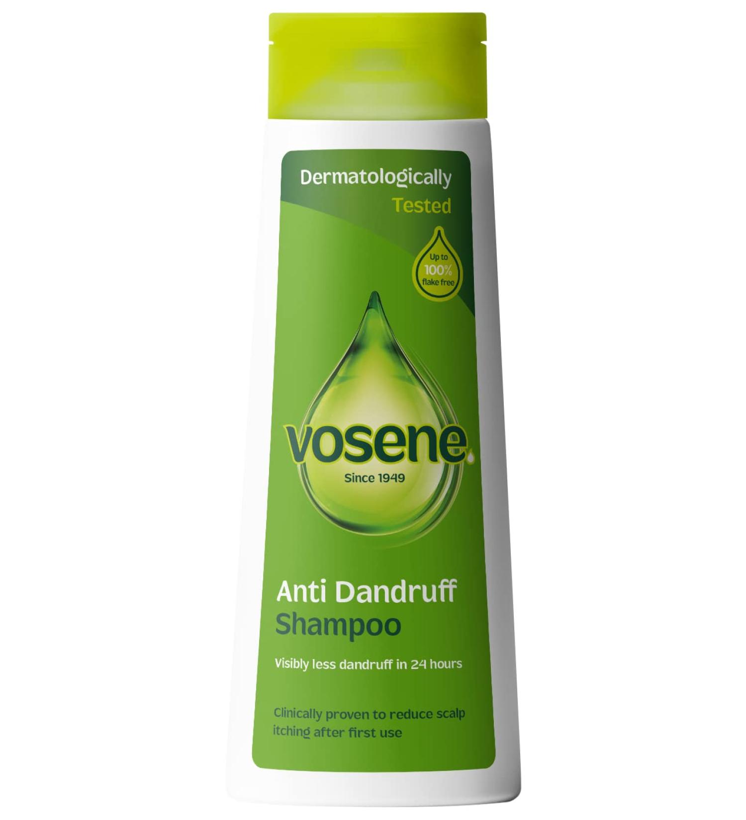 Vosene Anti-Dandruff Shampoo 300ml - Effective Dandruff Treatment - Buy Online on SooperMarket.com