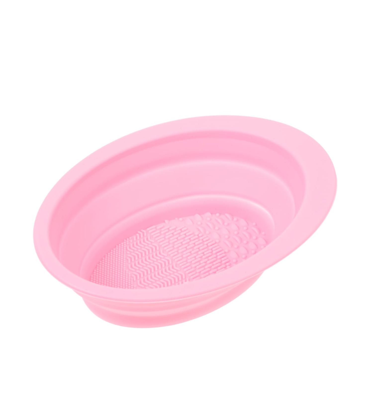 Shop Pink Cleaning Pad - Makeup Brush Cleaner & Rinsing Tool | 14.5x11cm - Perfect for Beauty Routine - Buy Online on SooperMarket.com
