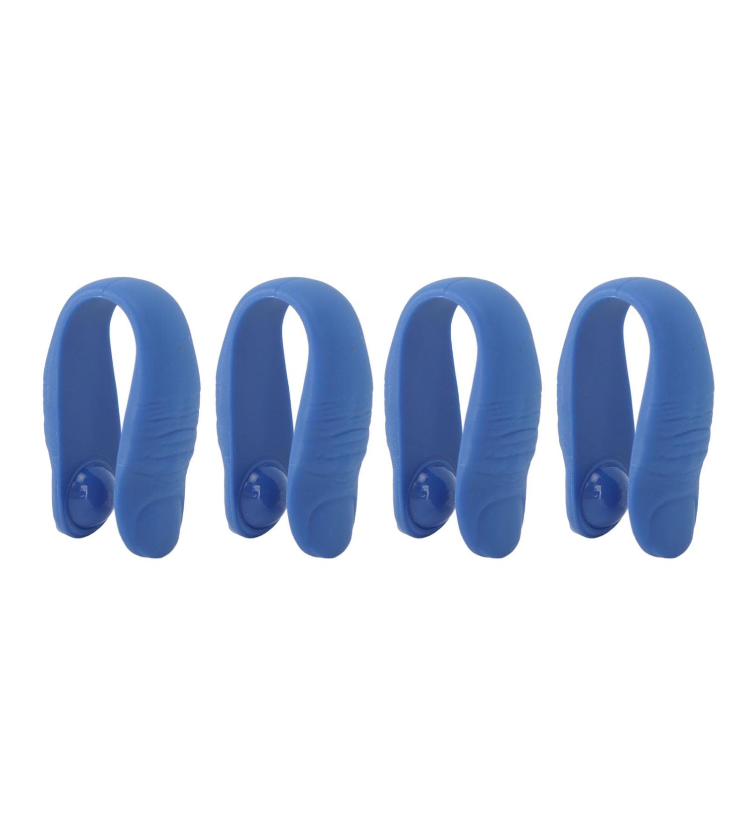 4-Piece Portable Acupressure Clip Set - Stress Relief & Tension Reduction Hand Pressure Point Tool (Green/Blue) - Buy Online on SooperMarket.com
