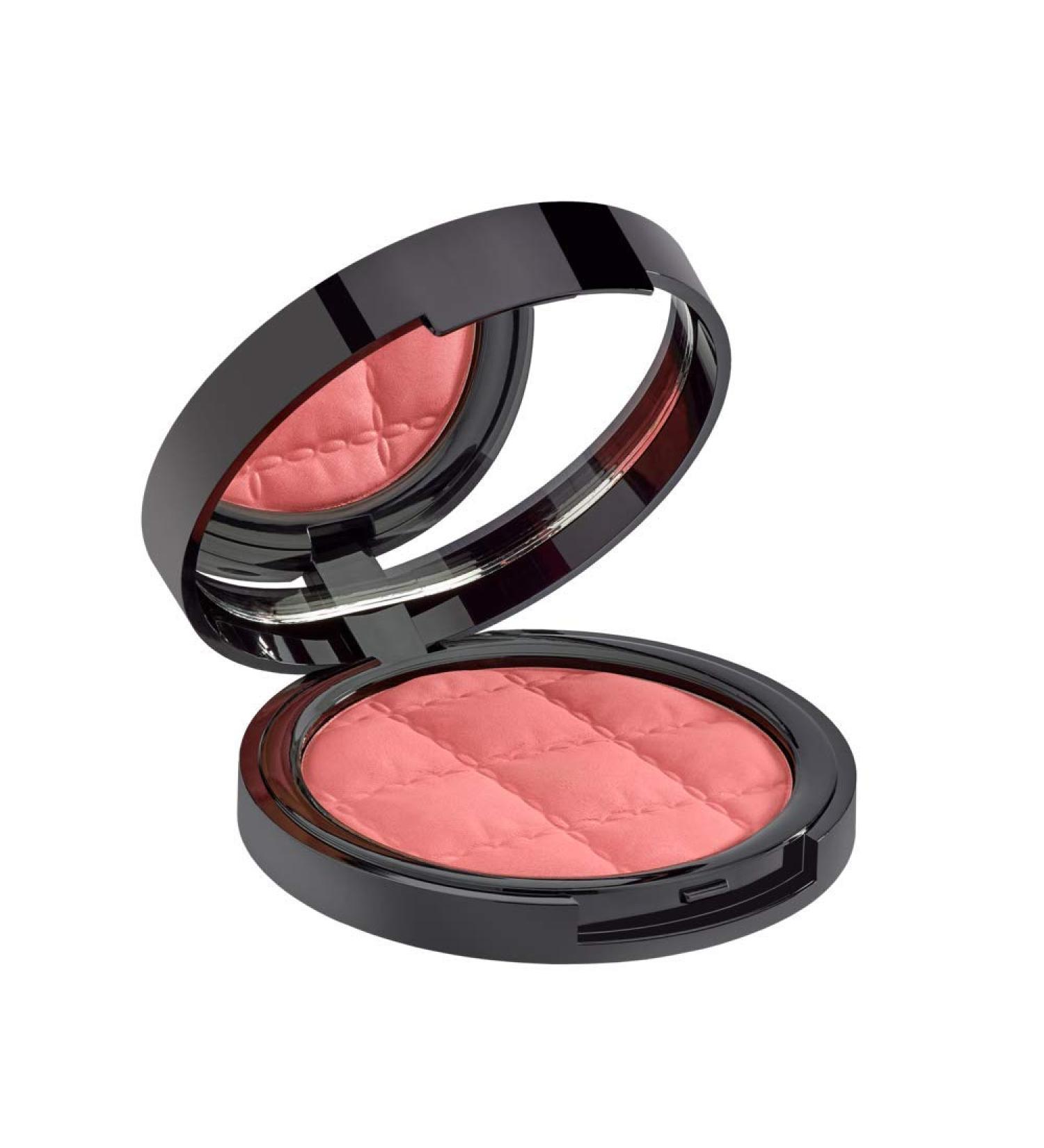 Malu Wilz Satin Glow Blusher No.1 Morning Glow 10g I light silky tender rouge powder makeup i blush powder for radiant complexion & cheek parts