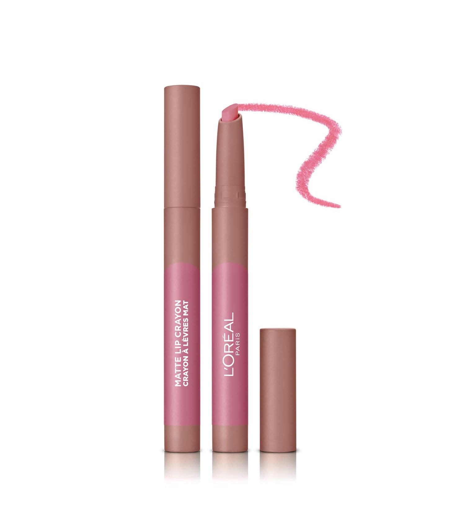 L'Oreal Paris Infallible Very Matte Lip Crayon Lipstick Smudge Proof Nude Lipstick 102 Caramel Blondie 1 kg 102 Caramel Blondie 1 count (Pack of 1) - Buy Online on SooperMarket.com