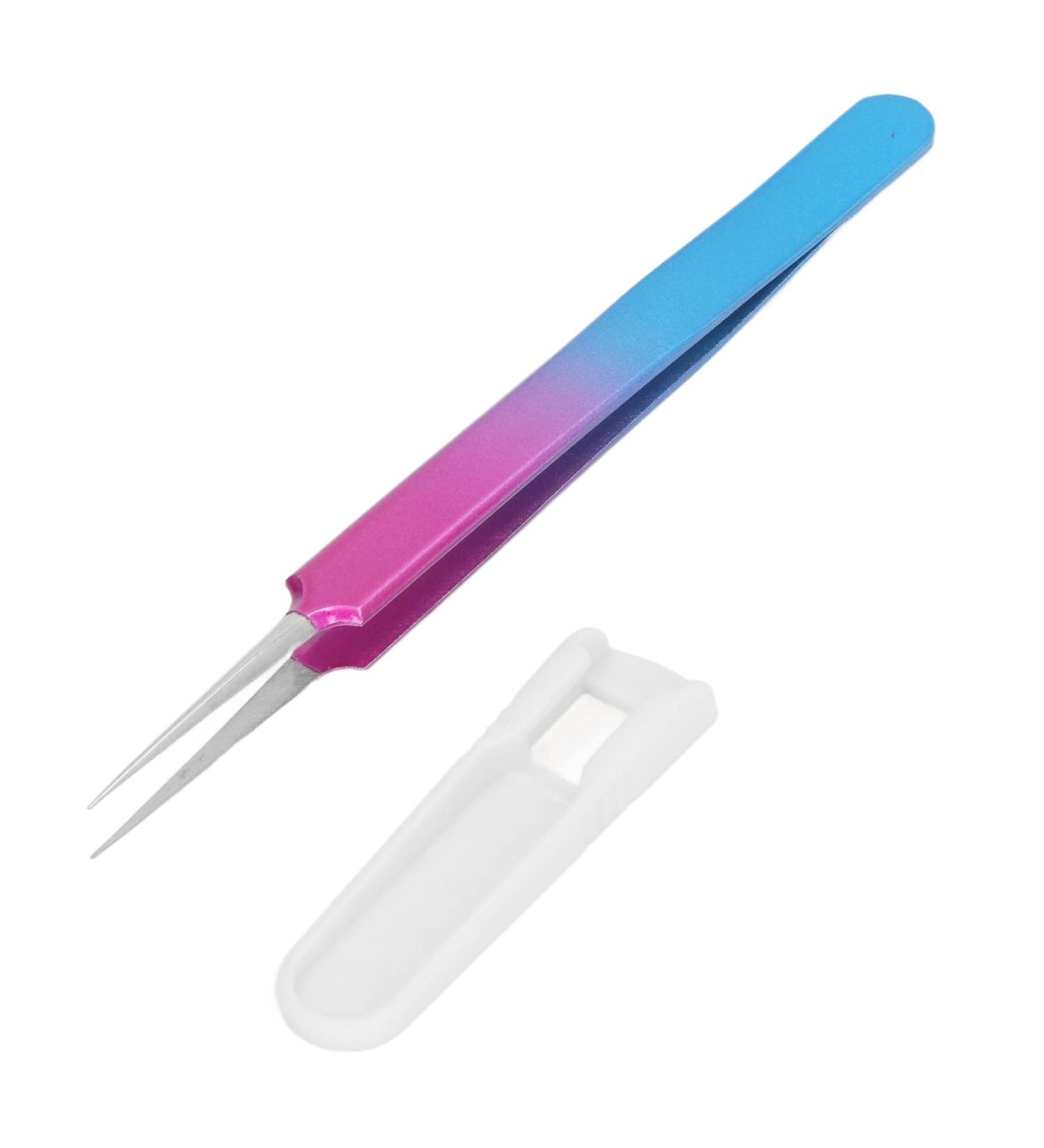 Finch Straight Lace Tweezers - Perfect for Eyelash Removal Blemish & Splinter Care | International Shipping - Buy Online on SooperMarket.com