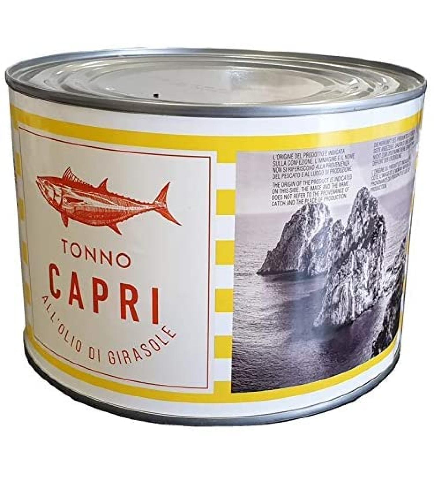 Tuna in Sunflower Oil 1730g - Capri