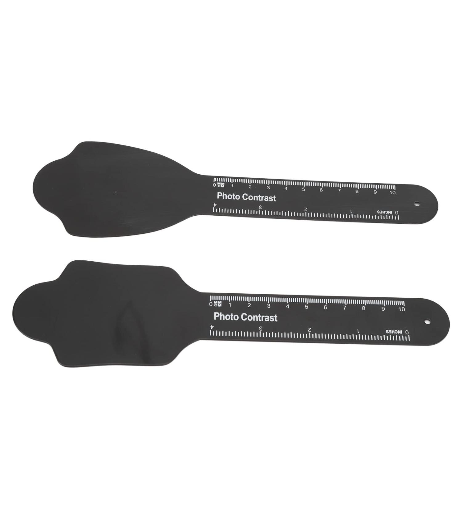 2-Piece Dentistry Intraoral Photo Contrast Board - High-Temperature 134 C with Scales Design | International Shipping - Buy Online on SooperMarket.com