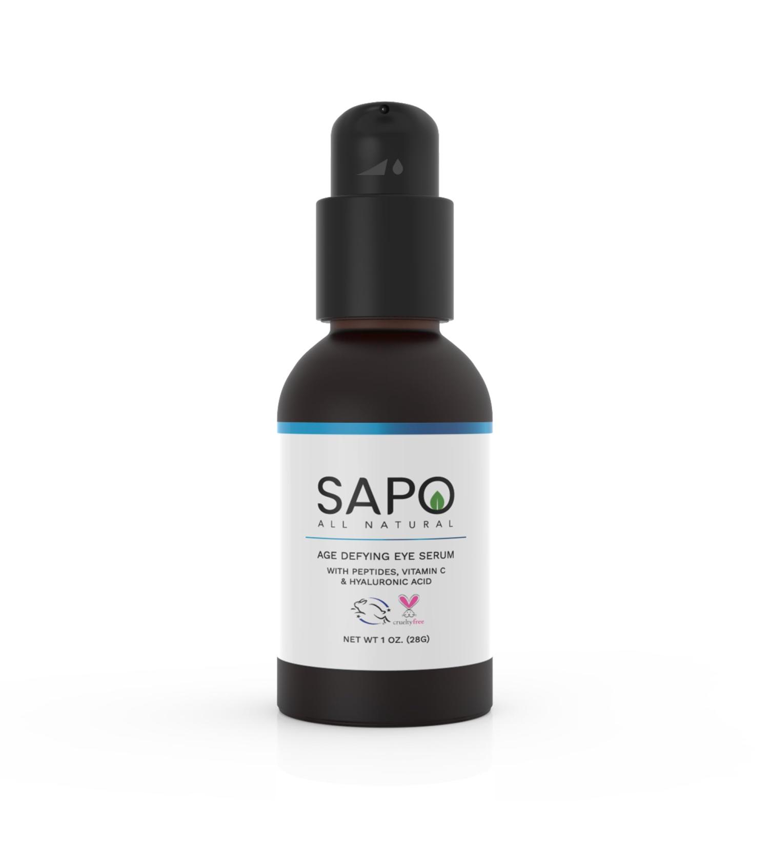 Buy Eye Serum | Reduce Dark Circles & Puffiness | Triple Peptides Hyaluronic Acid & Vitamin C - 1 Fl Oz - Fast International Shipping - Buy Online on SooperMarket.com