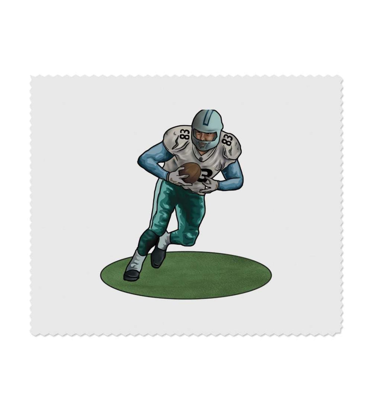 Buy x Football Player Microfiber Cleaning Cloths - Premium Quality Fast International Shipping - Buy Online on SooperMarket.com