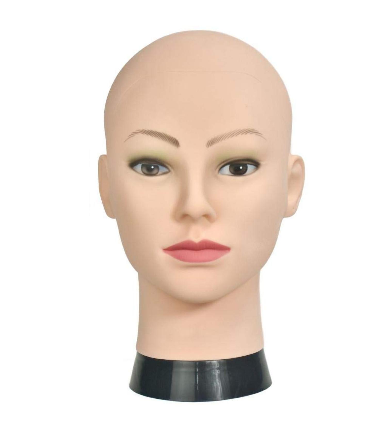 Premium Female Model PVC Wigs for Salon Practice & Decoration - International Shipping - Buy Online on SooperMarket.com