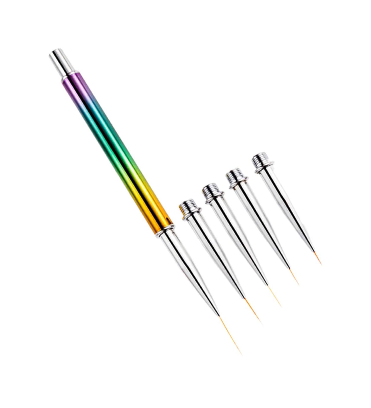 Gogogmee 1 Set Nail Art Drawing Pen Nail Art Pen Nail Art Liner Pen Nails Brush Pen Manicure Tools Nail Pens Manicure Pens Nail Salon Nail Drawing Pens Nail Line Pens Nail Design Brush - Buy Online on SooperMarket.com