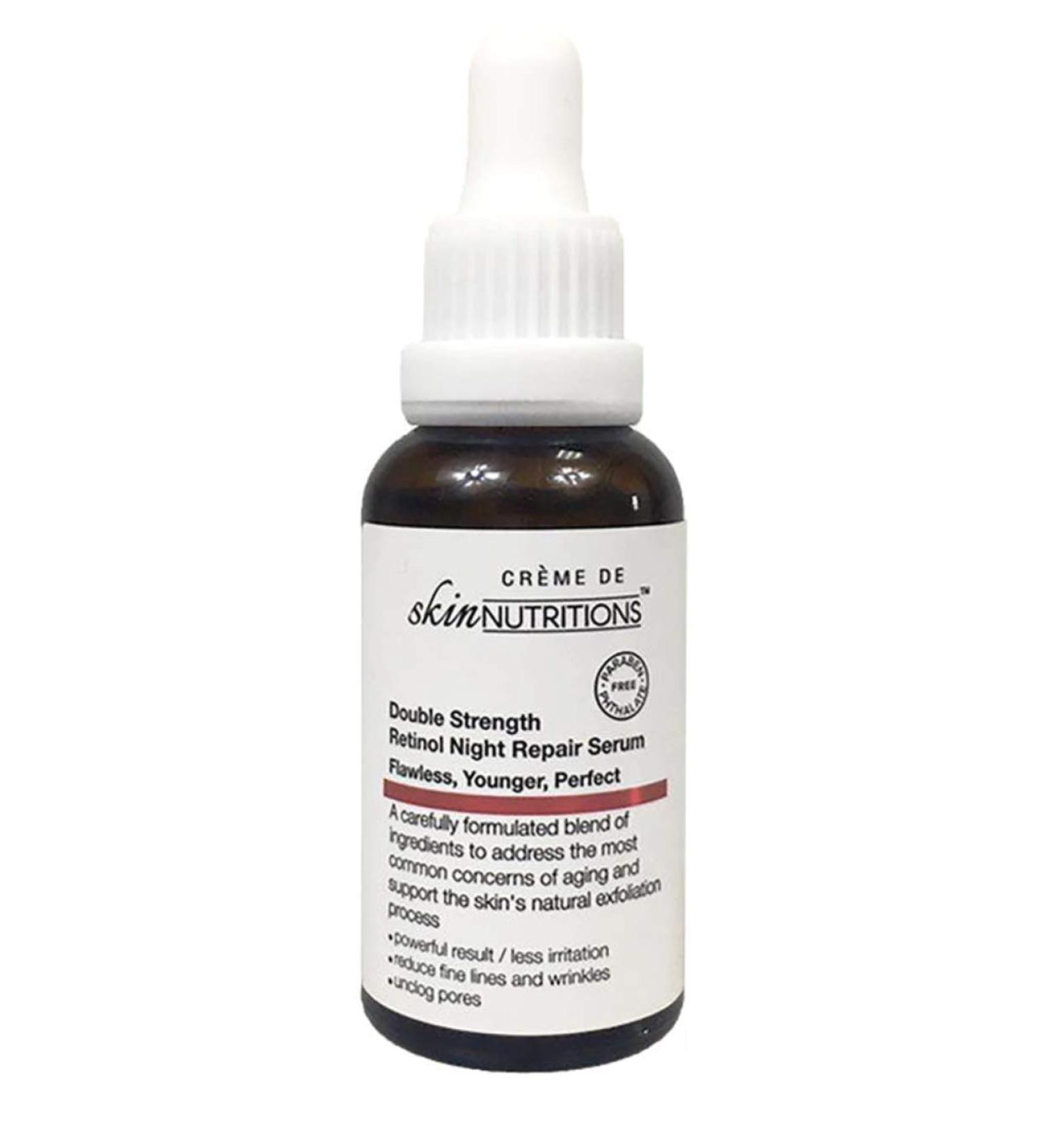 Double Strength Retinol Night Repair Serum - Advanced Anti-Aging Formula - Buy Online on SooperMarket.com