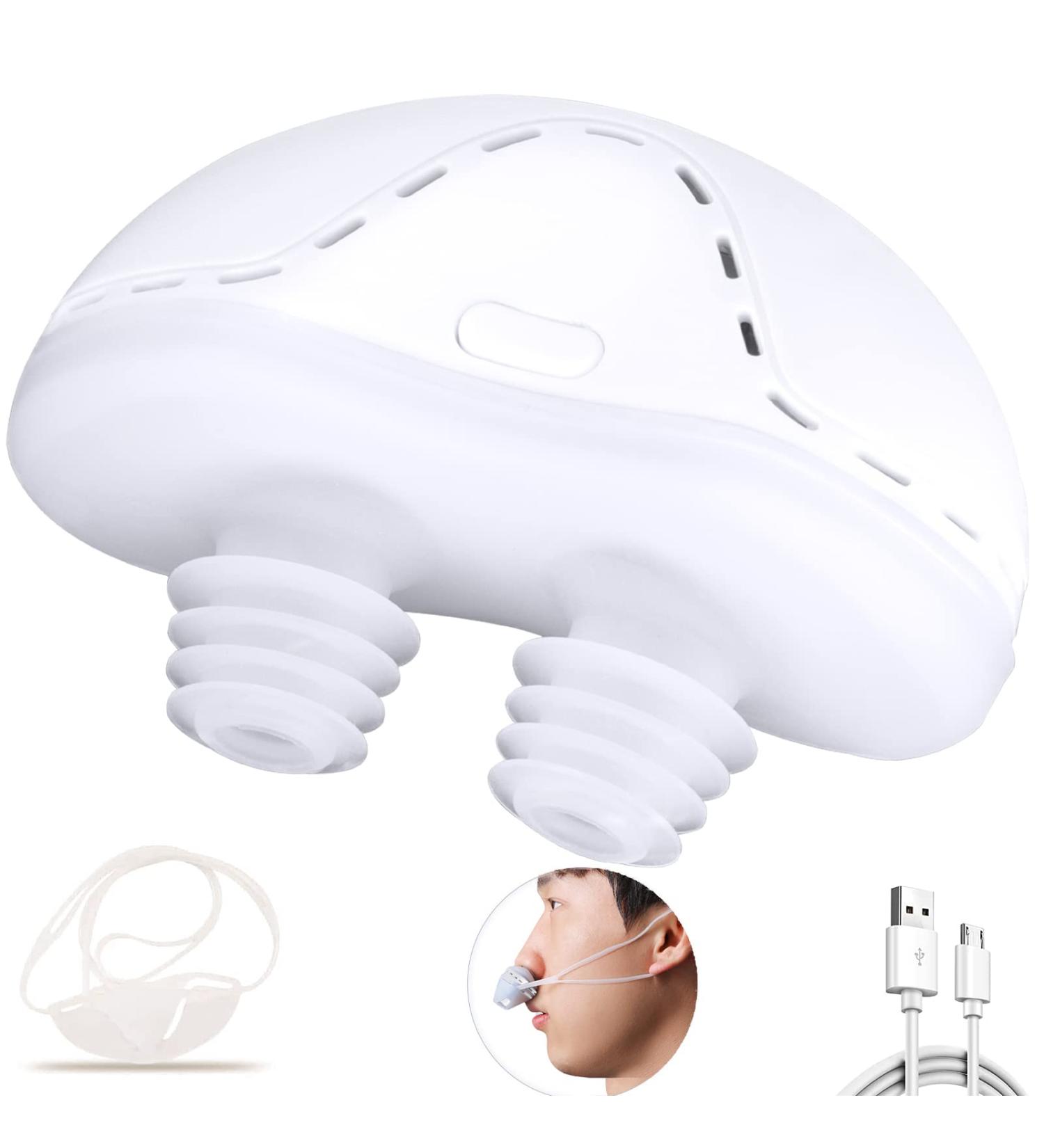 Variable Speed Electronic Anti Snoring Device with Adjustable Wind Speed - White - Buy Online on SooperMarket.com
