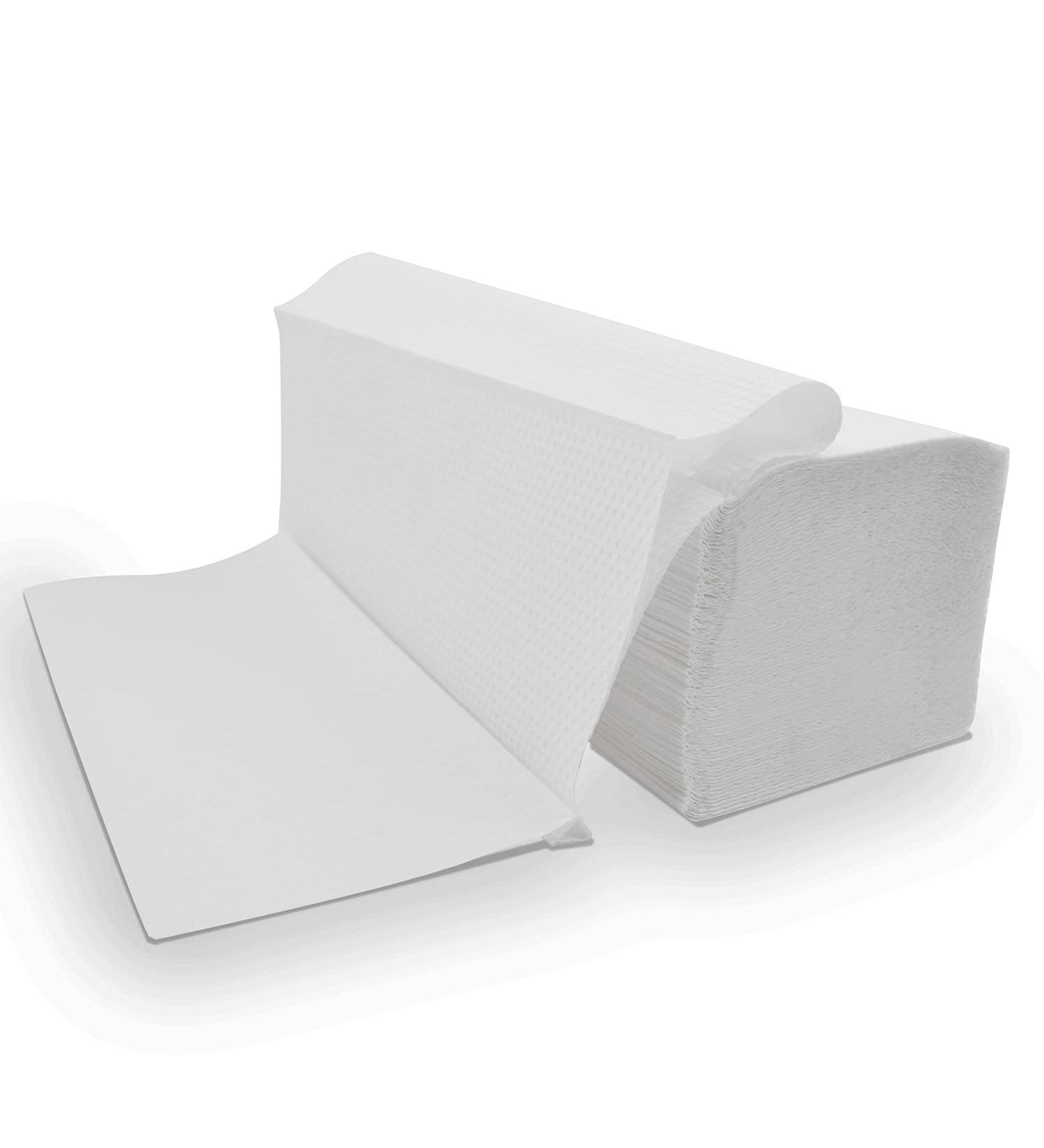 Defacto Extra Soft Paper Towels - 3200 Zigzag Folding 2-Layer Towels - Ideal for Donors - 25x23 cm - White - Buy Online on SooperMarket.com