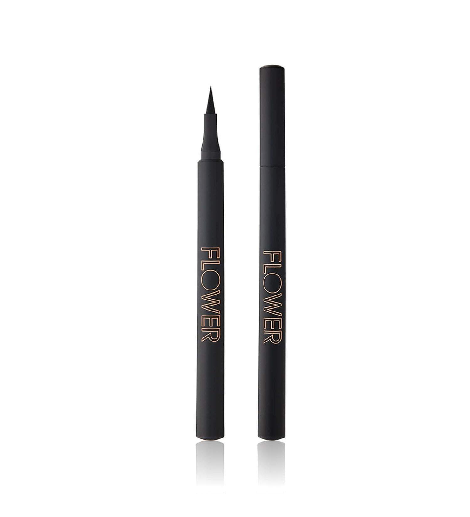 FLOWER BEAUTY Forever Wear Winged Liner - All Nighter | Long-Lasting Precision Eyeliner - Buy Online on SooperMarket.com