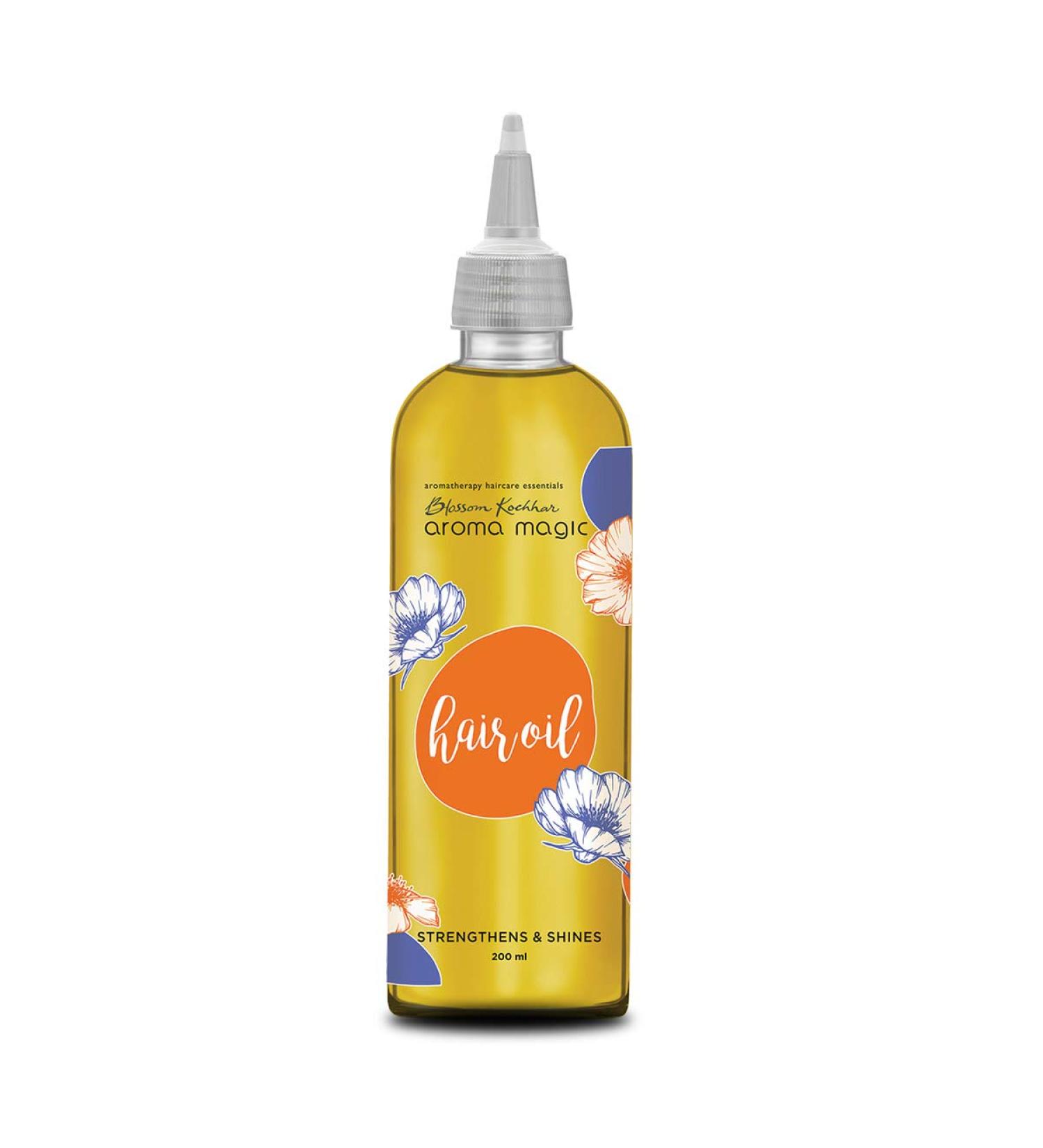 Aroma Magic Hair Oil 200ml | Argan & Bhringraj for Hair Growth | Nourishing Oil for Dry Scalp | Strengthen Roots & Reduce Split Ends - International Shipping Available - Buy Online on SooperMarket.com