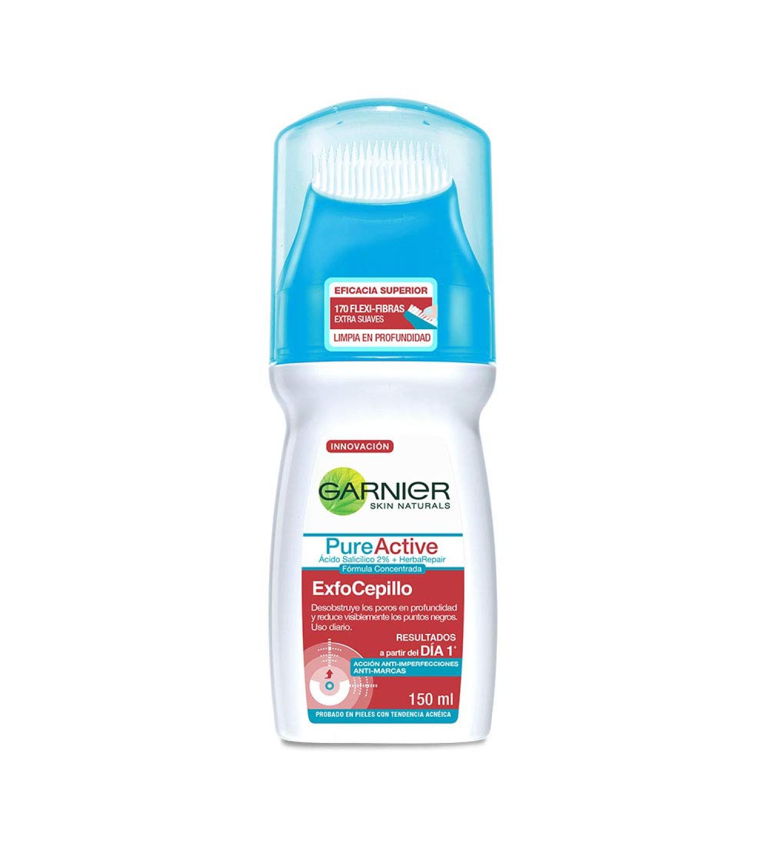 Garnier Exfoliating Brush - Gentle Skin Care Tool for Radiant Glow | International Shipping - Buy Online on SooperMarket.com