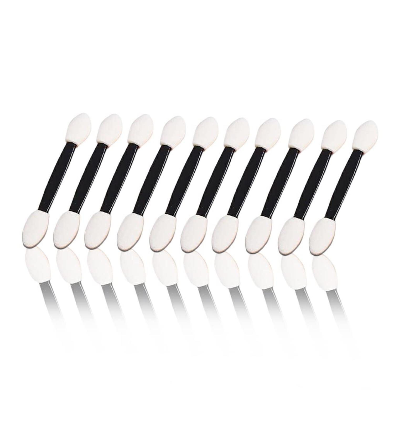 Dajidafu 10 Pieces Brush Double Sided Sponge Tipped Applying Eye Shadow Make Up DIY Salon Beginner Applicators Color Random - Buy Online on SooperMarket.com