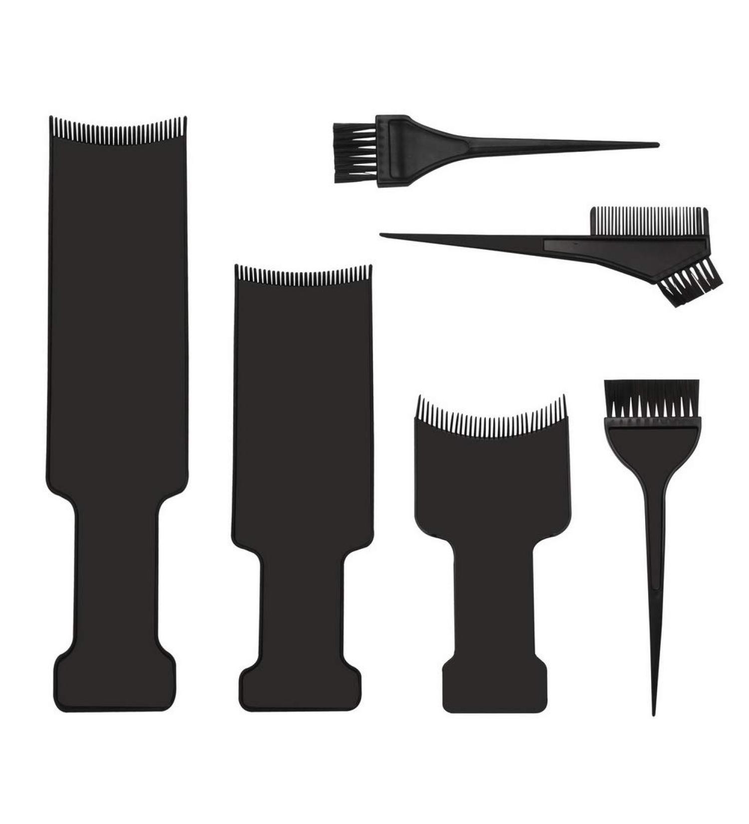 6 Pcs Balayage Board Set - Hair Foils & Brush Kit for Highlighting & Coloring - Buy Online on SooperMarket.com