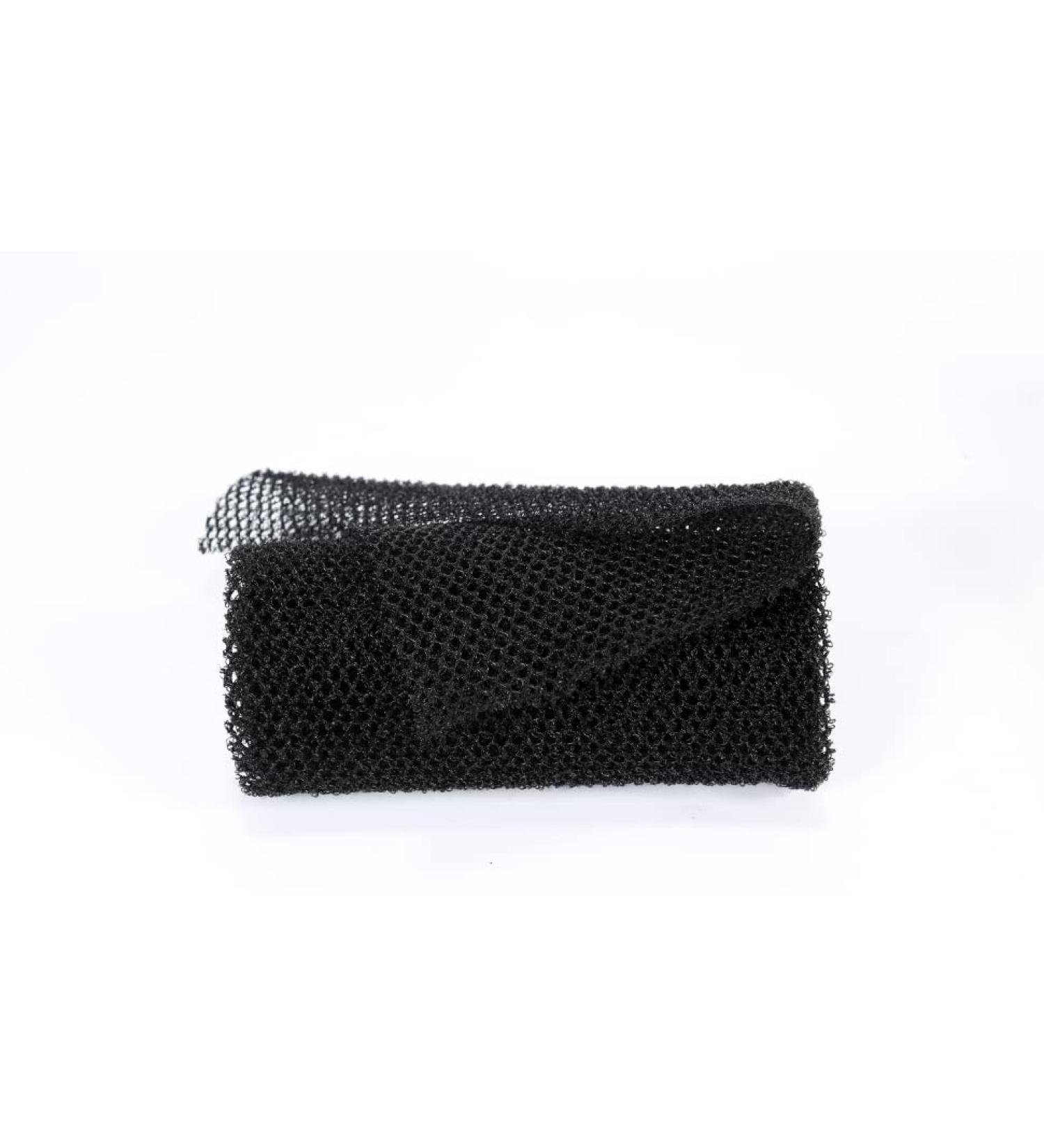 Authentic African Black Net Sponge - Exfoliating Shower Sponge - Buy Online on SooperMarket.com