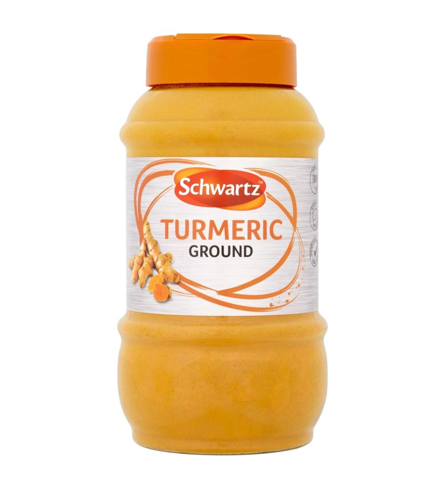 Schwartz Ground Turmeric Spices for Indian Curry Sauce and Caribbean Seasoning 0.38 kg 380 g (Pack of 1)
