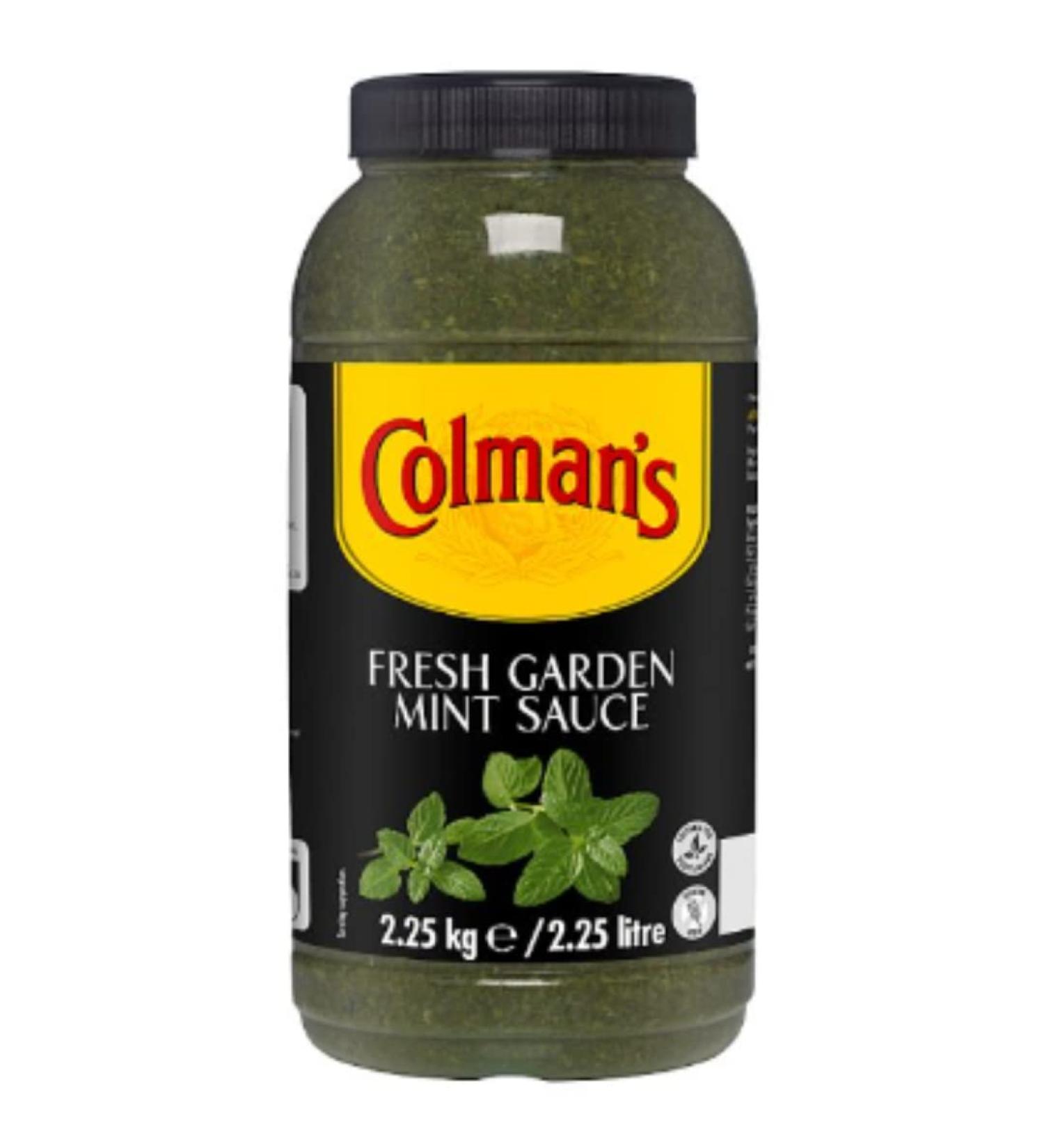 Colman's Fresh Garden Mint Sauce 2250g x 2