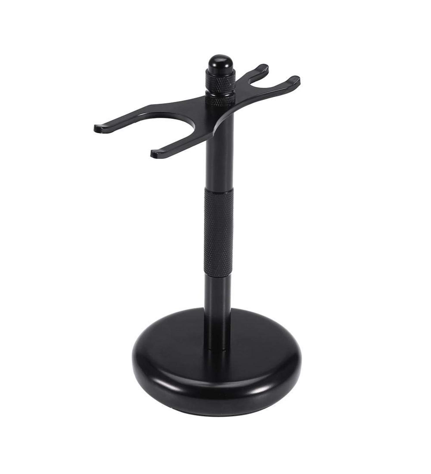 Dekaim Razor Plane Stand & Shaving Brush Holder - Stable Well-Balanced Zinc Alloy Mustache Brush Rack for Perfect Shaving Experience - International Shipping Available - Buy Online on SooperMarket.com