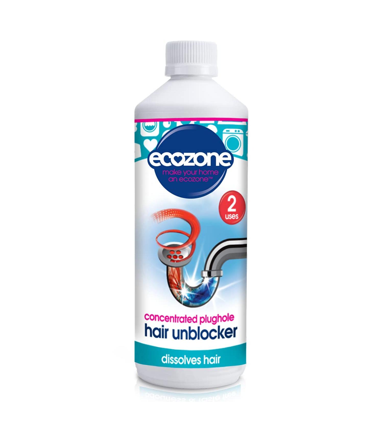 Ecozone Plughole Hair Unblocker 2 Uses - Buy Online on SooperMarket.com
