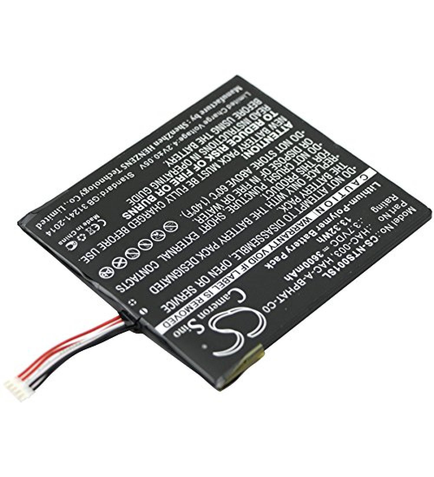 Replacement Battery for Nintendo Switch HAC-001 & HAC-003 - 3600mAh/3.7V Compatible with HAC-S-JP/EU-C0 - Buy Online on SooperMarket.com