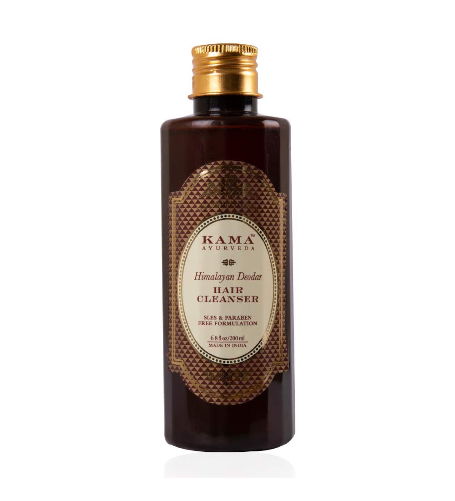Kama Ayurveda Himalayan Deodar Hair Cleanser Shampoo 200ml - Nourishing Natural Hair Care for All Hair Types - Buy Online Internationally - Buy Online on SooperMarket.com