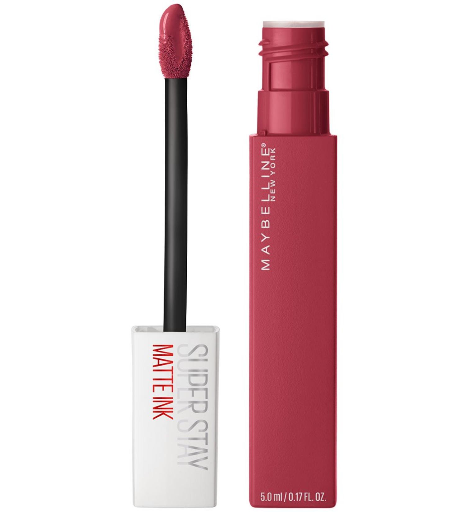 Maybelline New York SuperStay Matte Ink Un-nude Liquid Lipstick Ruler 0.17 Ounce 80 Ruler 5.03 ml (Pack of 1) - Buy Online on SooperMarket.com