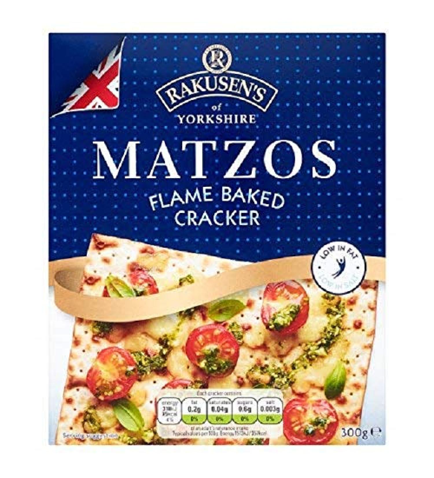 Rakusen's Traditional Matzos Crackers 300 g